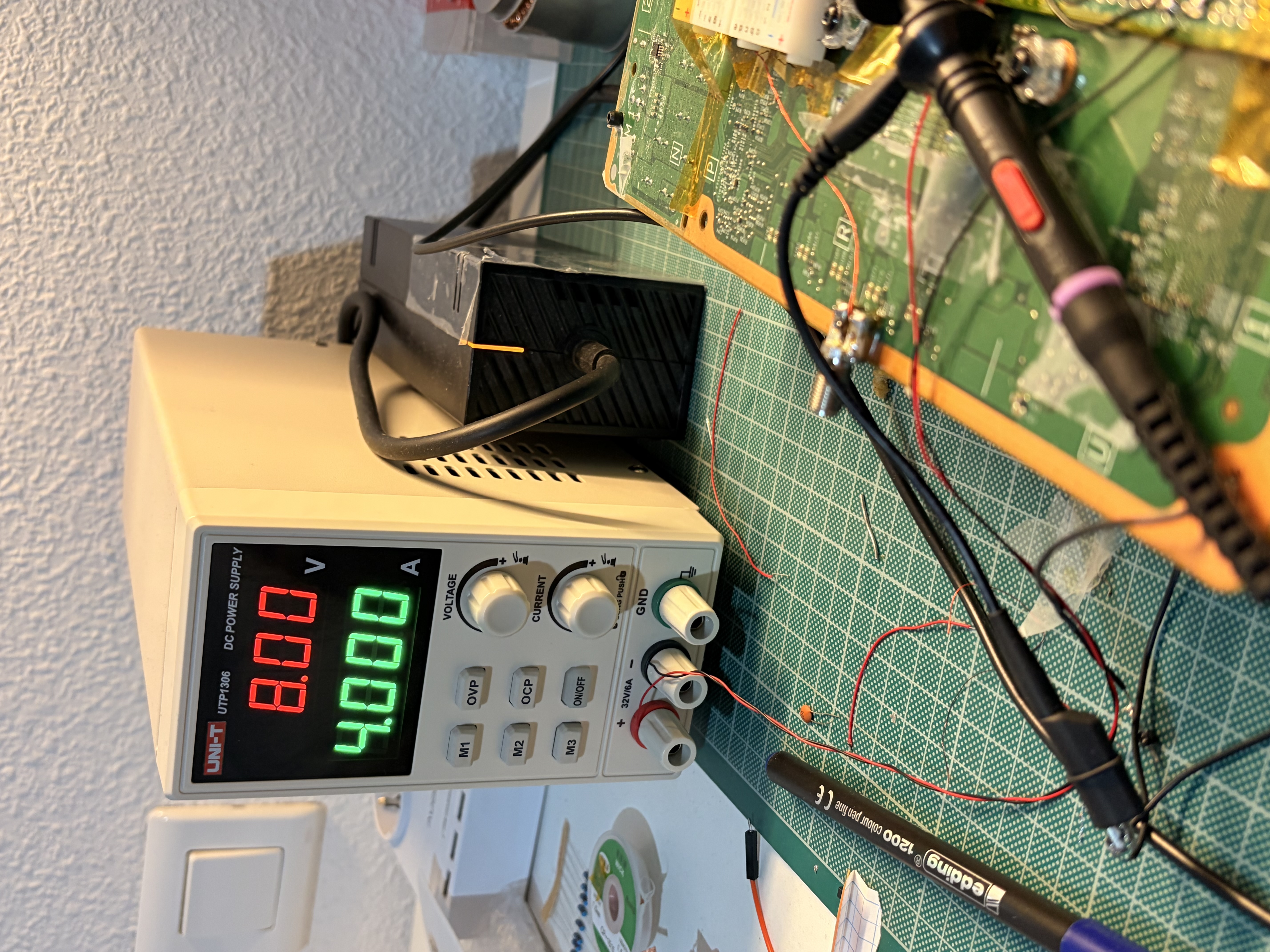 lAB PSU driving the gate driver voltage